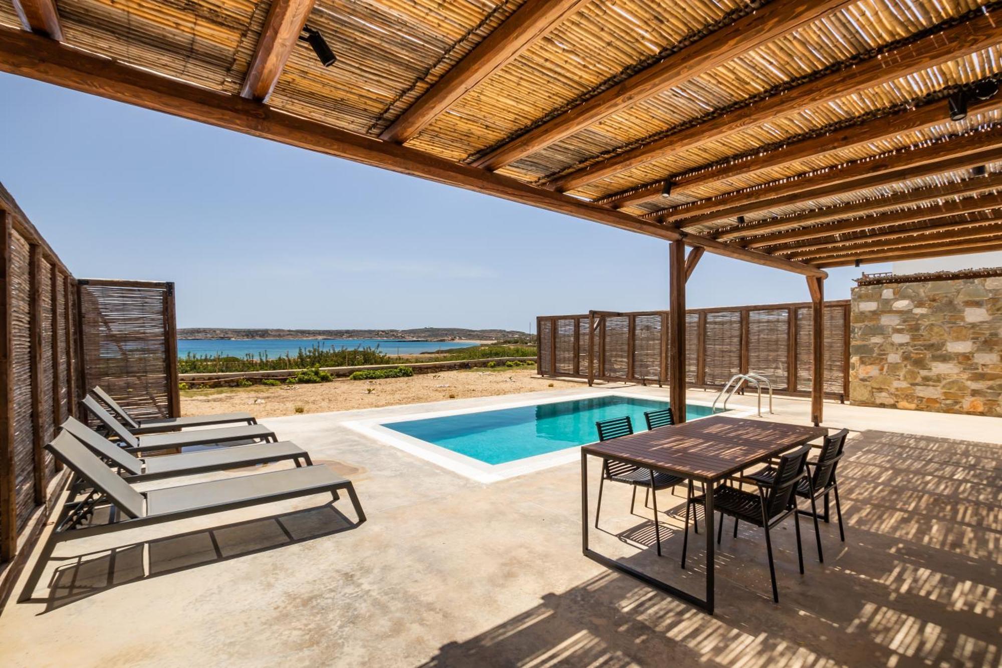 Cato Agro 3, Seafront Villa With Private Pool Afiartis Eksteriør bilde